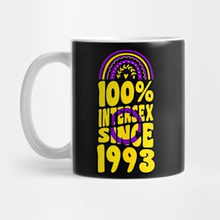 100 Percent Since 1993 Rainbow Birthday Mug